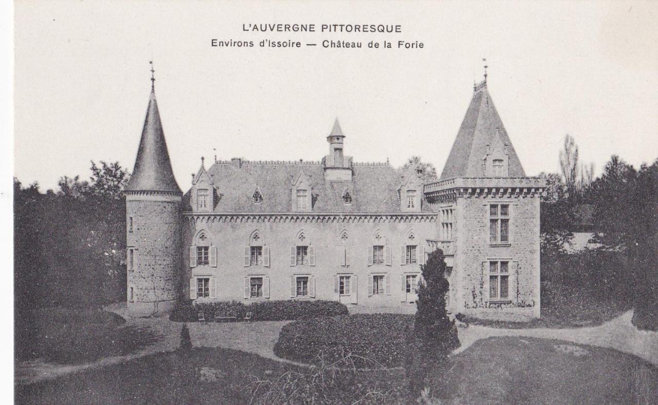 Chateau De La Forie Saint-Etienne-sur-Usson Exterior foto